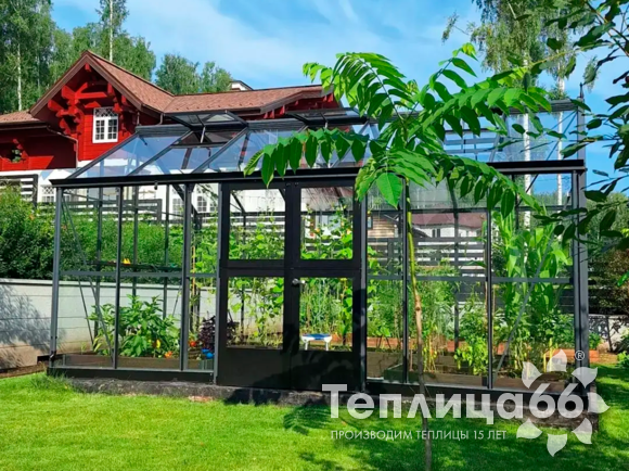 Теплица Juliana Premium Anthracite, ширина 2,96 метра
